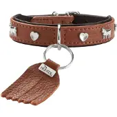 Hunter Halsband München Mini 27/XXS-XS, Rindsleder