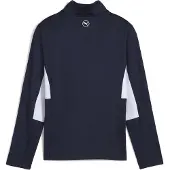 Puma Pure 2.0 1/4-Zip Golf-Sweatshirt Jungen 04 - deep navy 140