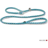 Wolters Moxonleine Everest reflex aqua/schwarz 180 x 0,9 cm