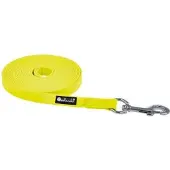 Petlando Schleppleine Trekking 15mm für Hunde Gelb 5 m