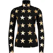 Goldbergh Skipullover Lunaria Damen Black/Gold-XS