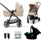 Kinderkraft 3-i-1 NEWLY Kombikinderwagen Travelsystem, Sand Beige