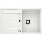 BLANCO Metra 45 S-F Weiß - 519 083 Granitspüle