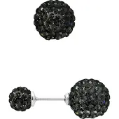 Diadema - Ohrringe Black Night - Kristall Schwarz - Kollektion Crystal Pearl
