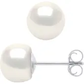 Diadema - Ohrringe - Silber und echte Süßwasserperlen