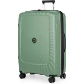 Hauptstadtkoffer Kotti - Großer Reisekoffer erweiterbar, Rollkoffer XL leichter Trolley Koffer 4 Rollen Hartschale PP-Material nachhaltig, Gepäck 23 kg, TSA,Mint