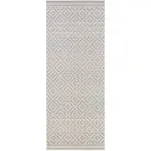 NORTHRUGS Teppich "Raute", rechteckig, 8 mm Höhe, In-& Outdoor, Wetterfest, Balkon, Läufer, Wohnzimmer, Terrasse, Raute