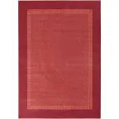Home Collection Teppich "Band", rechteckig, 9 mm Höhe, Kurzflor, weich, Läufer Größen, Wohnzimmer, Schlafzimmer, Esszimmer