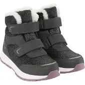 Viking Equip Glitter 2V WP Winterstiefel, Charcoal/Dusty Pink, 29
