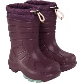 Viking Extreme Gefütterte Gummistiefel, Plum, 24, Kindergummistiefel, Kinderstiefel, Gummistiefel kinder, Kids