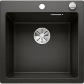 BLANCO Spüle PLEON 5 515 x 510 mm schwarz 525952