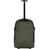 Samsonite Roadseeker Laptop Wheeled Backpack 17.3" dark olive