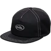 Quiksilver Snapback Cap "Saturn", Herren, schwarz (schwarz, jet schwarz), Obermaterial:100% Polyester., Caps Snapback Cap