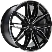 Gmp Specter black diamond 10x19 ET45 - LK5/112 ML66.6 Alufelge schwarz