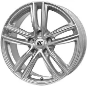 RC Design 18 Zoll Alufelge RC27 18"x8" 5x120 PCD ET40 67,1mm Felge Silber