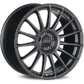 OZ RACING ALUFELGE SUPERTURISMO LM 7.5x17 5x114.3 ET 45 MATT GRAPHITE SILVER LETTERING