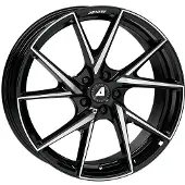 Alutec ADX.01 5-LOCH diamantschwarz frontpoliert 8.5Jx20 5x114.3 ET50