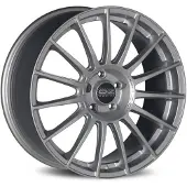 OZ RACING ALUFELGE SUPERTURISMO LM 8x18 5x114.3 ET 45 MATT RACE SILVER BLACK LETTERING