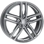 Alutec 17 Zoll Alufelge Ikenu 17"x6.5" 4x108 PCD ET20 65.10mm Felge Grau