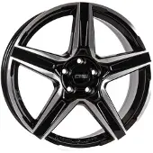 CMS C34-DB diamond black gloss 7.0Jx17 5x112 ET51