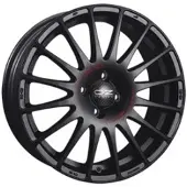 OZ RACING ALUFELGE SUPERTURISMO GT 8x17 5x100 ET 35 MATT BLACK RED LETTERING