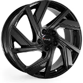 AVUS 19 Zoll Alufelge ac-521 19"x8" 5x112 PCD ET45 57.1mm Felge Schwarz