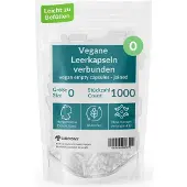 SHROOMY Leerkapseln Größe 0 verbunden 1000 St Kapseln