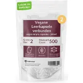 SHROOMY Leerkapseln Größe 2 verbunden 500 St Kapseln