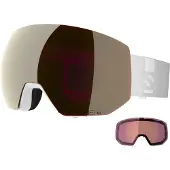 Salomon Skibrille Radium Pro Sigma Unisex White / Black Gold / Light Blue (+ Extra Lens)