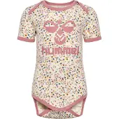 Hummel Body k/ä - hmlKaren - Weiß/Rosa - - 1 Jahr (80) - Body K/Ä