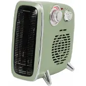 Eurom B-4 1800, Elektrischer Raumheizlüfter, Keramik, 1,4 m, Drinnen, Flur, Grün