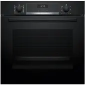 Bosch Serie 6 HBG537EB4, Medium, Elektrischer Ofen, 71 l, 3400 W, 71 l, Lüfterunterstützt