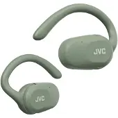 JVC Nearphones HA-NP40T-G, True Wireless Ohrhörer, Open Ear Design, Grün