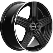 Mak Alufelge Lewis-D 11X21 5X112 Et 55 Gloss Black Mirror Ring