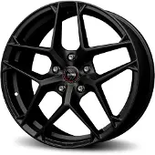 Momo 20 Zoll Alufelge rf-07 20"x8.5" 5x112 PCD ET40 66.6mm Felge Schwarz