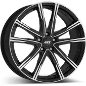 Aez ALUFELGE Montreal dark 8x20 5x114.3 ET 35 BLACK/POLISHED