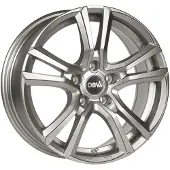 DBV 19 Zoll Alufelge ANDORRA 8,0x19 5/114,3 ET40 shadow silber Felge