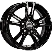 DBV 17 Zoll Alufelge ANDORRA 7,5x17 5/108 ET45 schwarz Felge