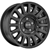 OZ RACING ALUFELGE RALLY RAID 8.5x18 5x130 ET 48 MATT BLACK SILVER LETTERING