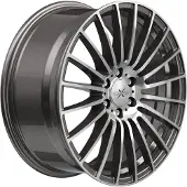 Axxion AX5 EXCESS Daytona Grau Hochglanzpoliert 8.0Jx18 5x112 ET45