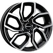 Mak Alufelge Apollo 7.5X18 5X108 Et 45 Black Mirror