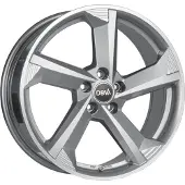 DBV 18 Zoll Alufelge TORINO III 8,0x18 5/112 ET40 hyper silber, front poliert Felge
