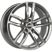 DBV 19 Zoll Alufelge VIENNA II 8,5x19 5/114,3 ET45 hyper silber Felge