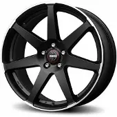 Momo 18 Zoll Alufelge seven 18"x8" 5x112 PCD ET42 72.3mm Felge Schwarz