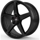 Momo 16 Zoll Alufelge five 16"x7" 5x112 PCD ET42 72.3mm Felge Schwarz