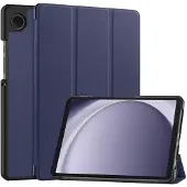 IMoshion Trifold Klapphülle für das Samsung Galaxy Tab A11 / A9 8.7 Zoll - Dunkelblau