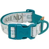 Trixie Halsband Hond Be Nordic Extra Breed Petrol - 32-45X3 Cm