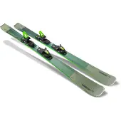 Elan - Ski Set inkl. Bdg. - Pack skis all-mountain - Wingman 80 Ti + Shiftx El 10.0 2026 aus Holz - Größe 160 cm - Beige
