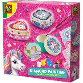 SES Creative - Unicorn Diamond Painting Schmuckkästchen - (S14138)
