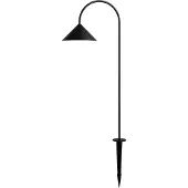 Frandsen LED-Erdspießlampe Grasp, schwarz, Höhe 82 cm, IP44 - , Grasp, dimmbar, Schwarz, Edelstahl, Design